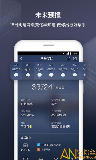 中国天气通华为版 v8.06 安卓版1