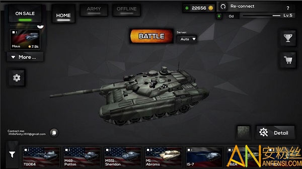 ̹˴ʦսشİ(Tank Master Warzone) v1.0.0 ׿1