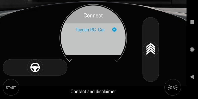 taycan rc carƻ v1.1 iphone1
