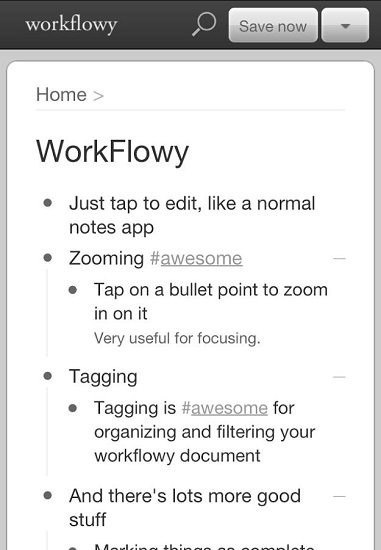 workflowy苹果版 v4.0.231114 iphone版2