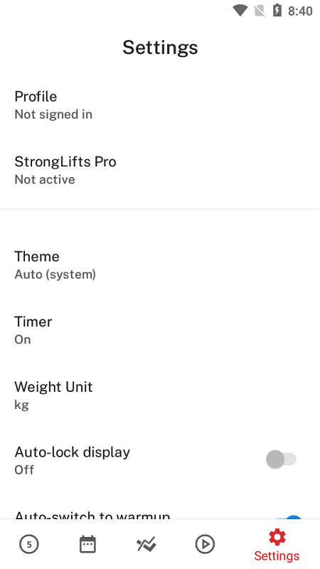 stronglifts55 app v3.0.11 ׿ 0
