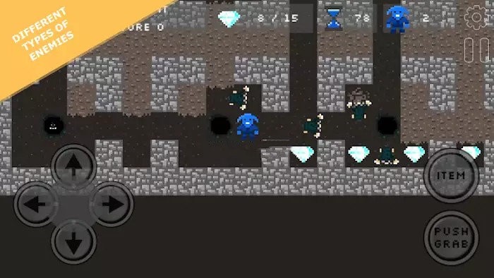 ʯѨϷ(pixel diamonds caves) v1.21 ׿1