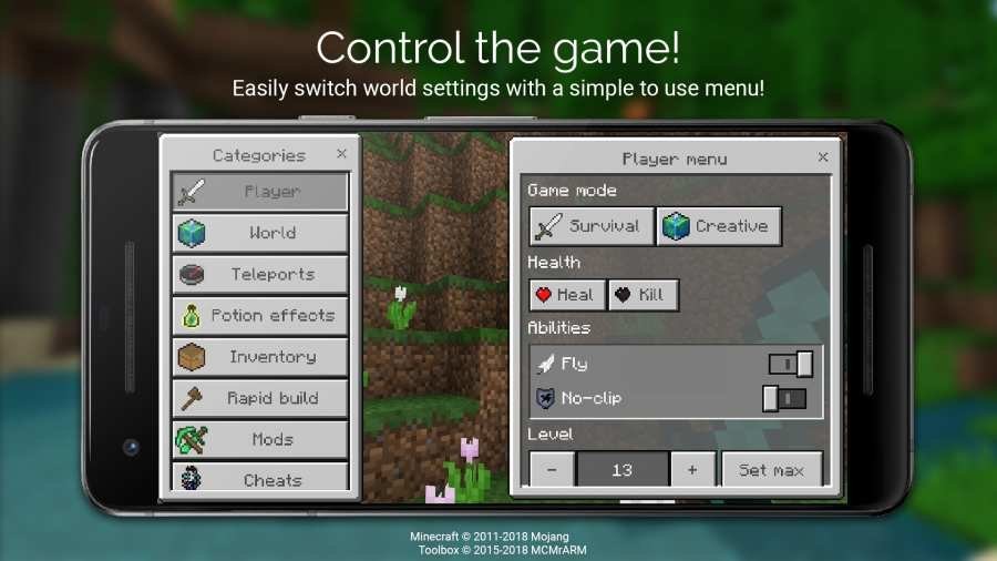 toolbox for minecraftpe app