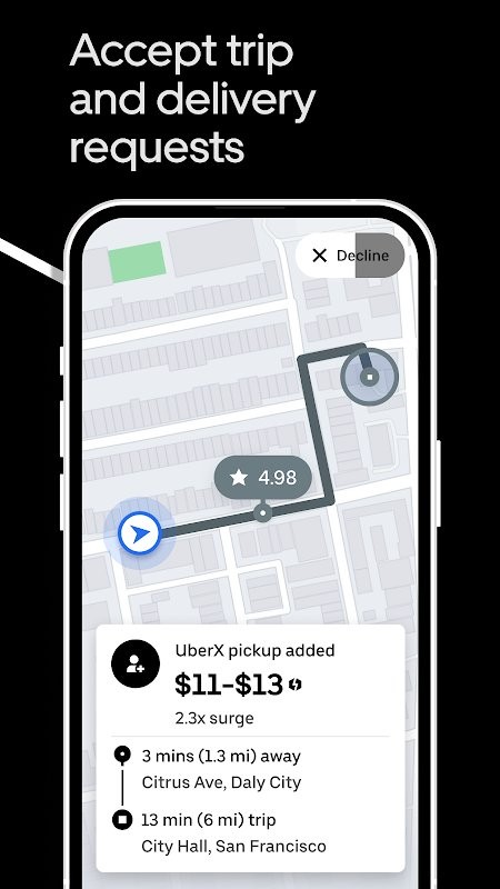 uber˾(uber driver) v4.460.10001 ׿ 2