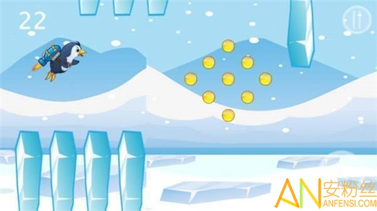 飞行小企鹅官方版下载 飞行小企鹅游戏下载v1.1 安卓版 安粉丝游戏网 