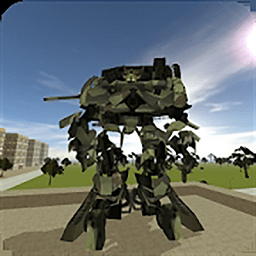 城市战争坦克机器人大战游戏