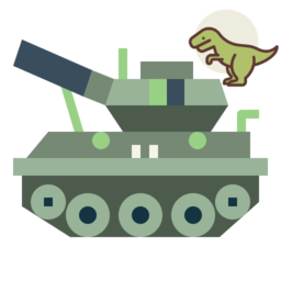 坦克大战暴龙游戏(tank vs t-rex)